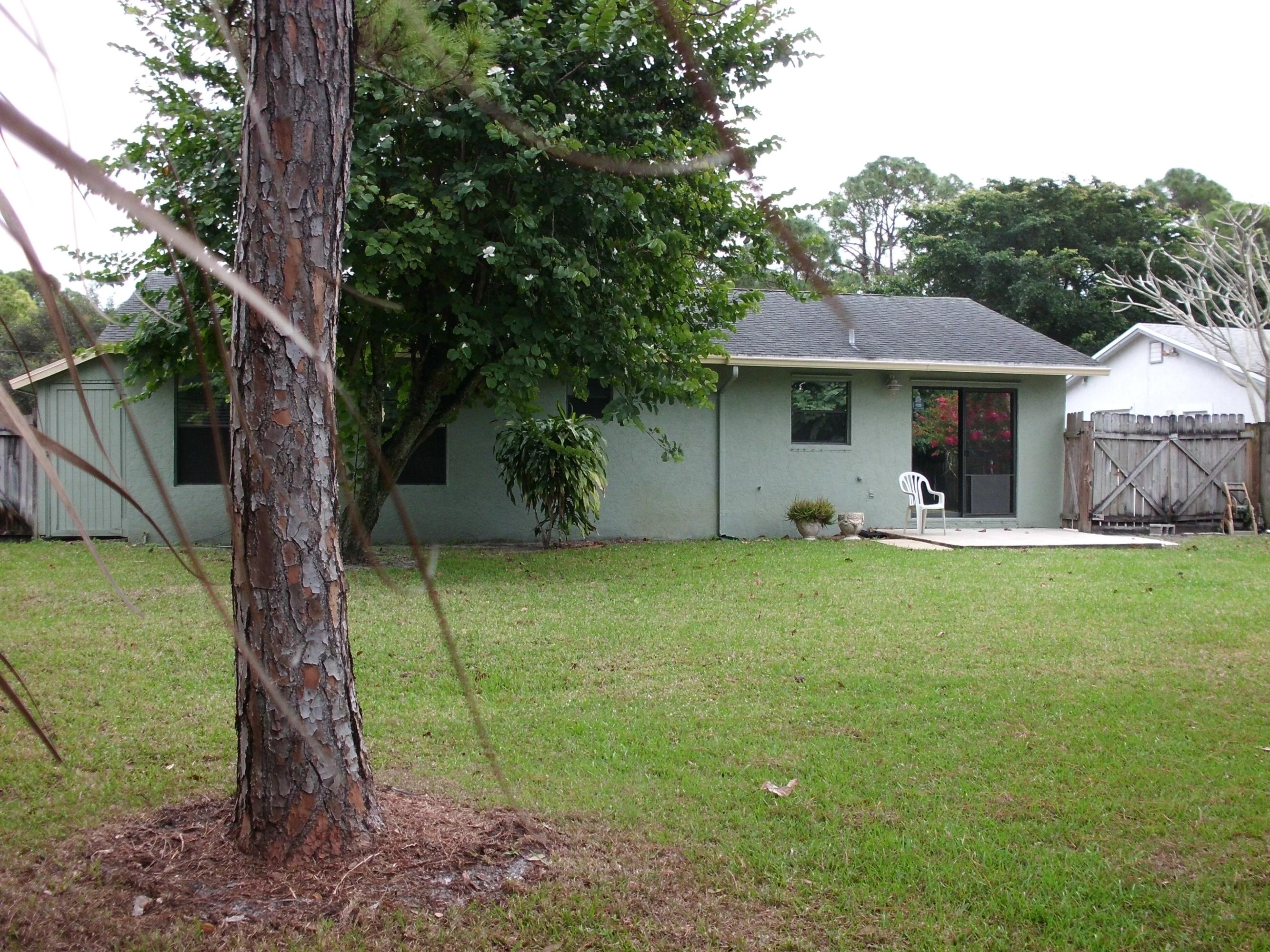 3395 Wry Road Lake Worth, FL 33467 - Photo 20 of 27 Back Yard