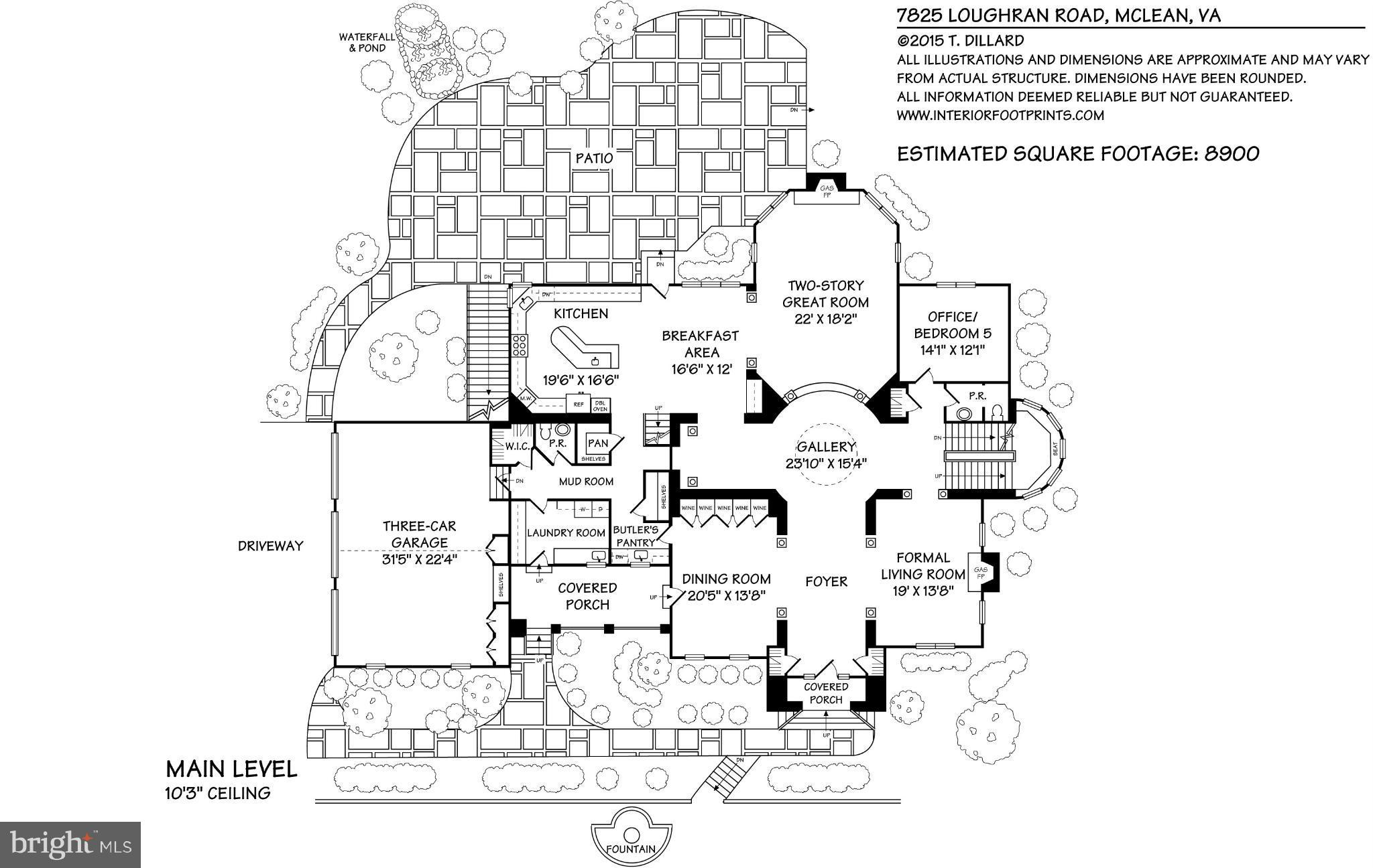 7825 Loughran Road McLean, VA 22102 - Photo 24 of 25 Floor Plans - Main