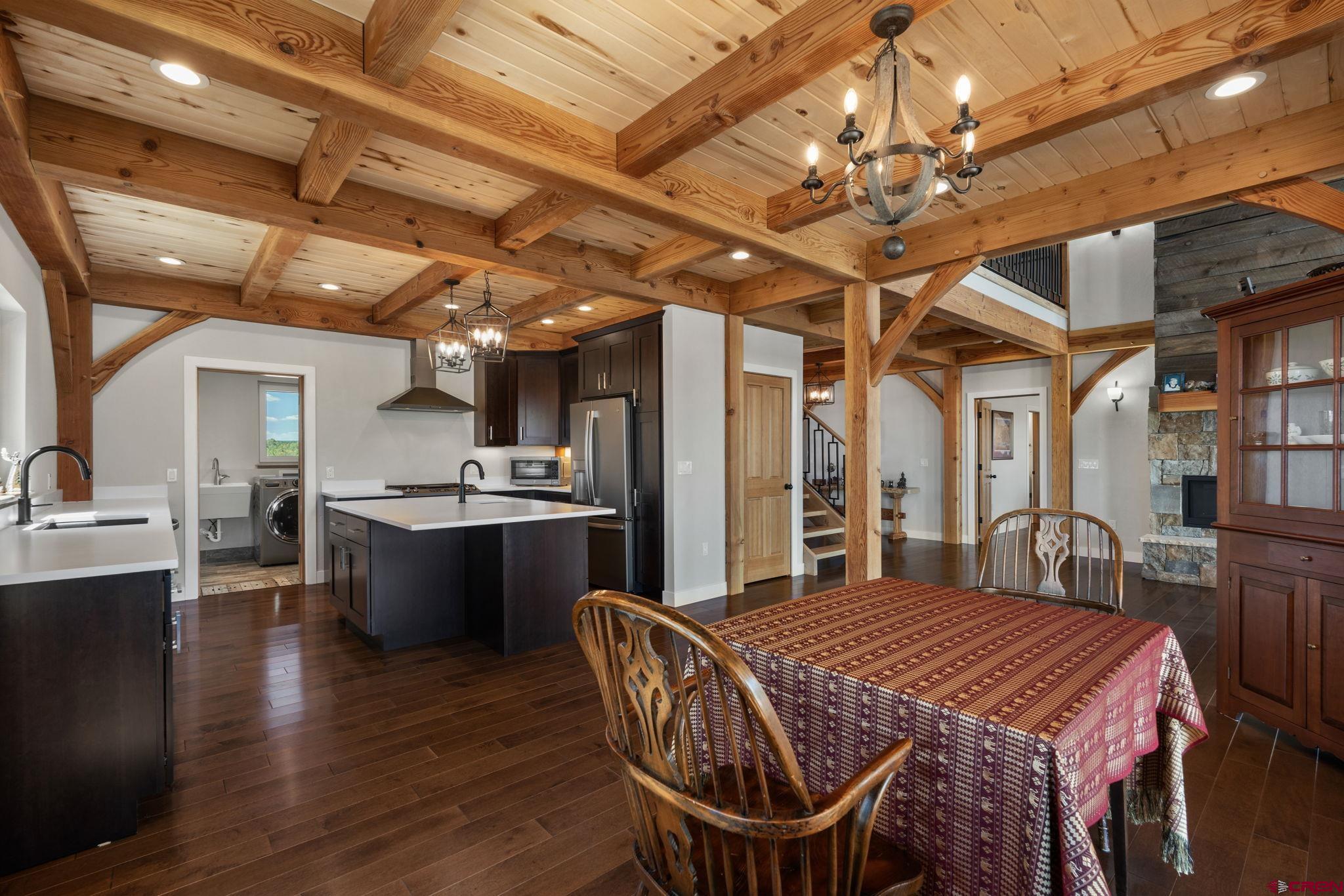 34958 Rd P.2 Mancos, CO 81328 - Photo 11 of 44 a kitchen with a sink and wooden floor