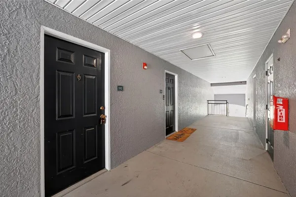 a view of an entryway