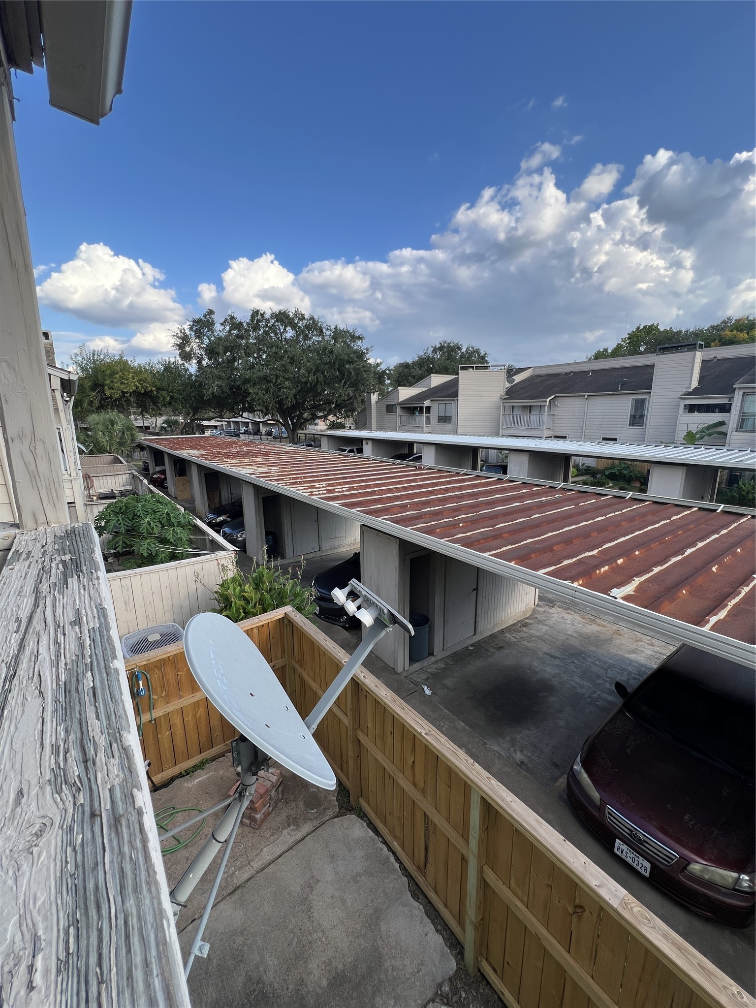 9522 Pagewood Lane, Unit 9522 Houston, TX 77063 - Photo 21 of 22 a view of backyard with seating space