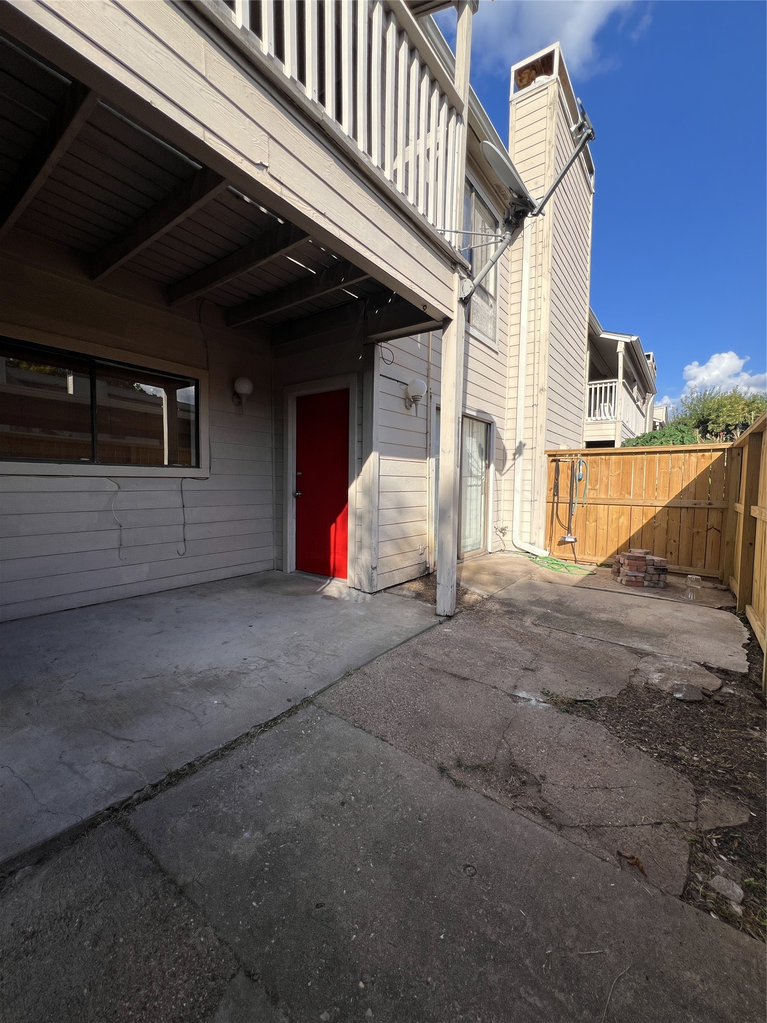 9522 Pagewood Lane, Unit 9522 Houston, TX 77063 - Photo 3 of 22 a view of a house with backyard and parking