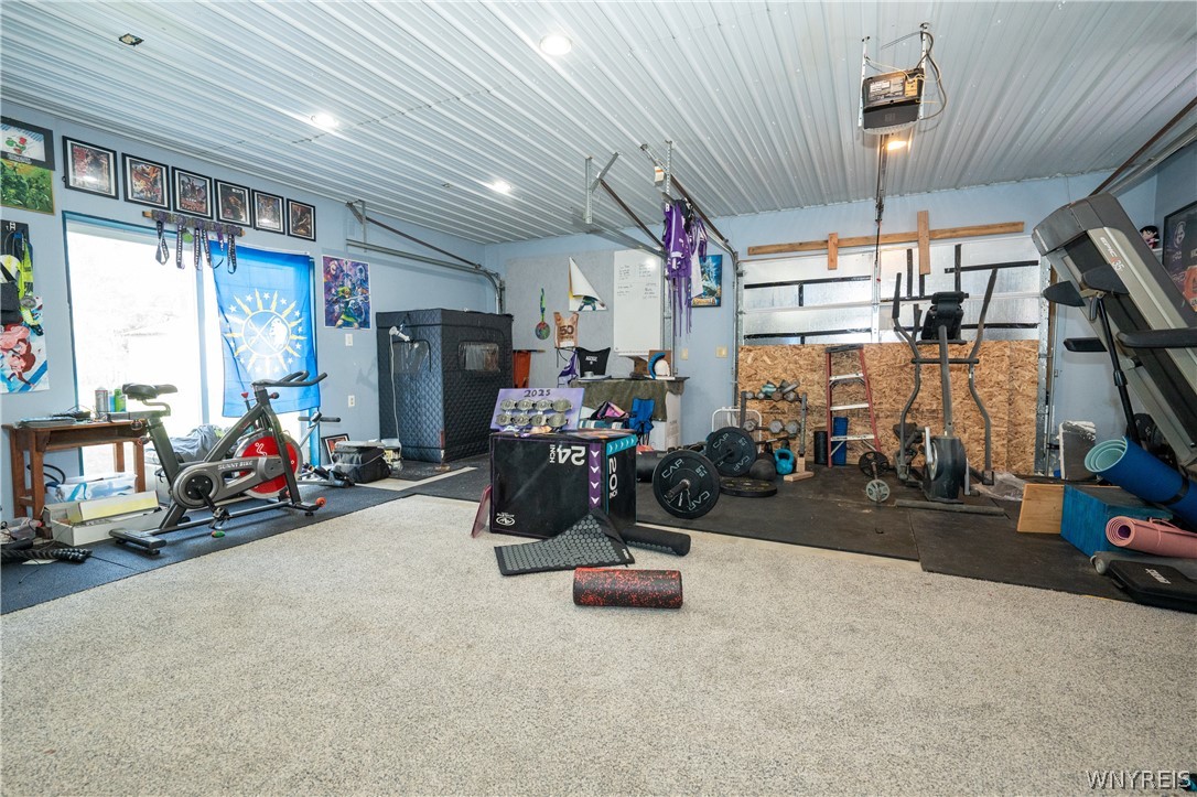 2255 New Jerusalem Road Eden, NY 14057 - Photo 4 of 34 Attached 2 car garage/ Workout room