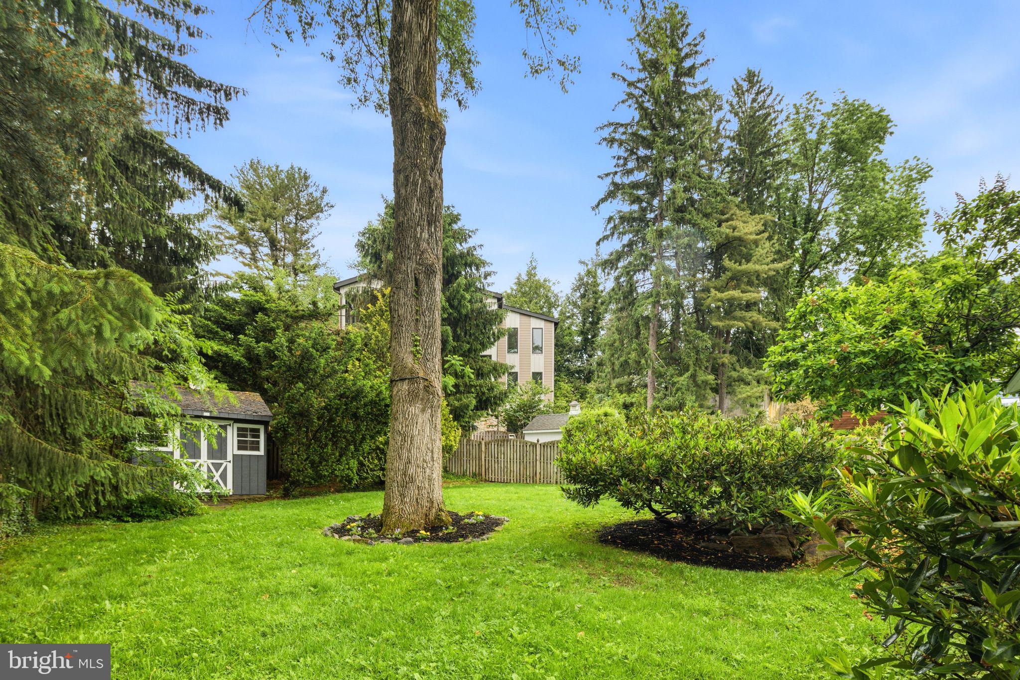 5 Brookside Circle Wayne, PA 19087 - Photo 42 of 49 a view of a garden with a tree
