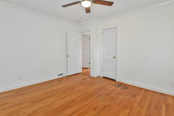 wooden floor in an empty room