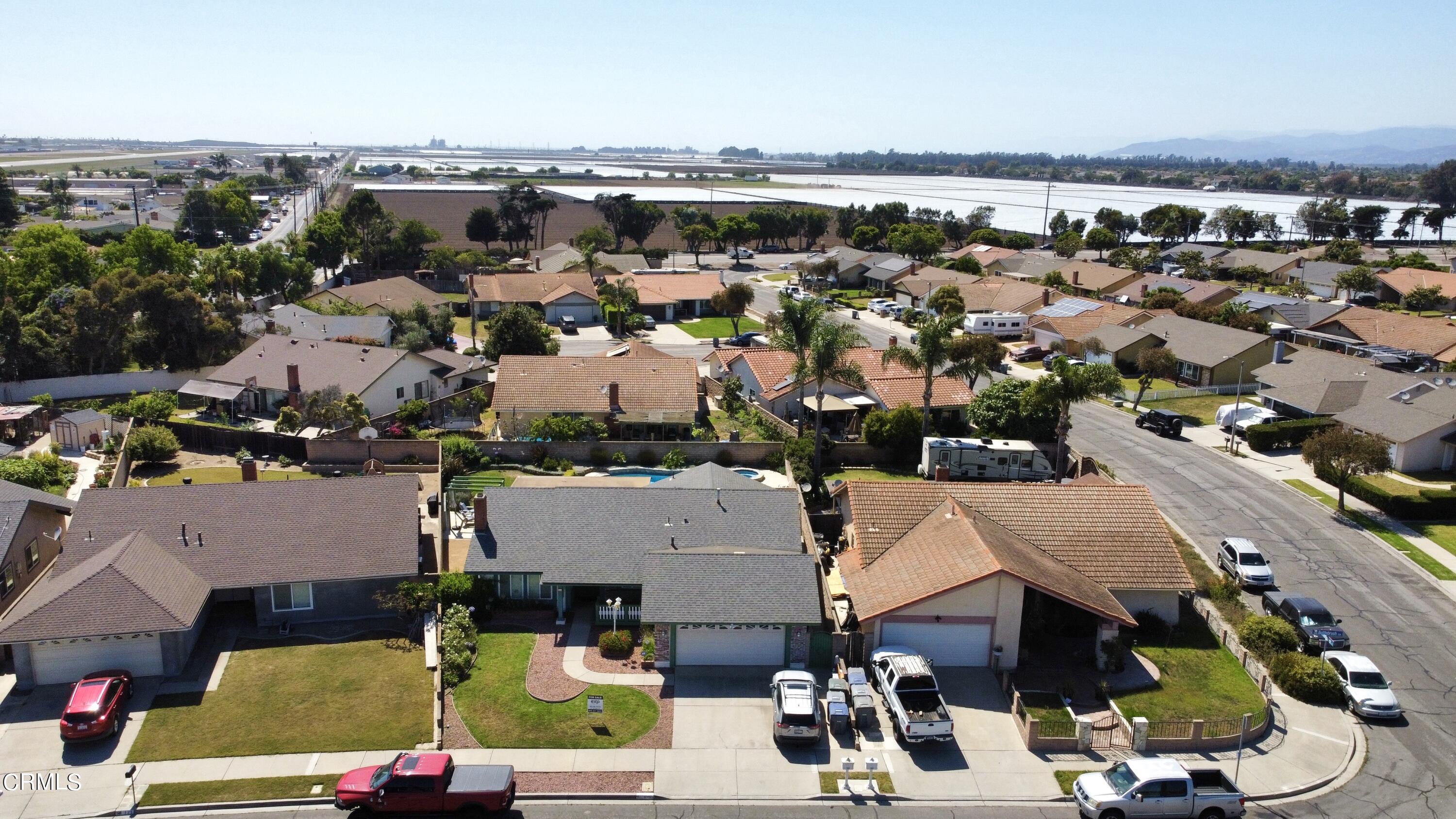 111 Bottlebrush Circle Oxnard, CA 93030 - Photo 44 of 44 an aerial view of a house with a mountain view