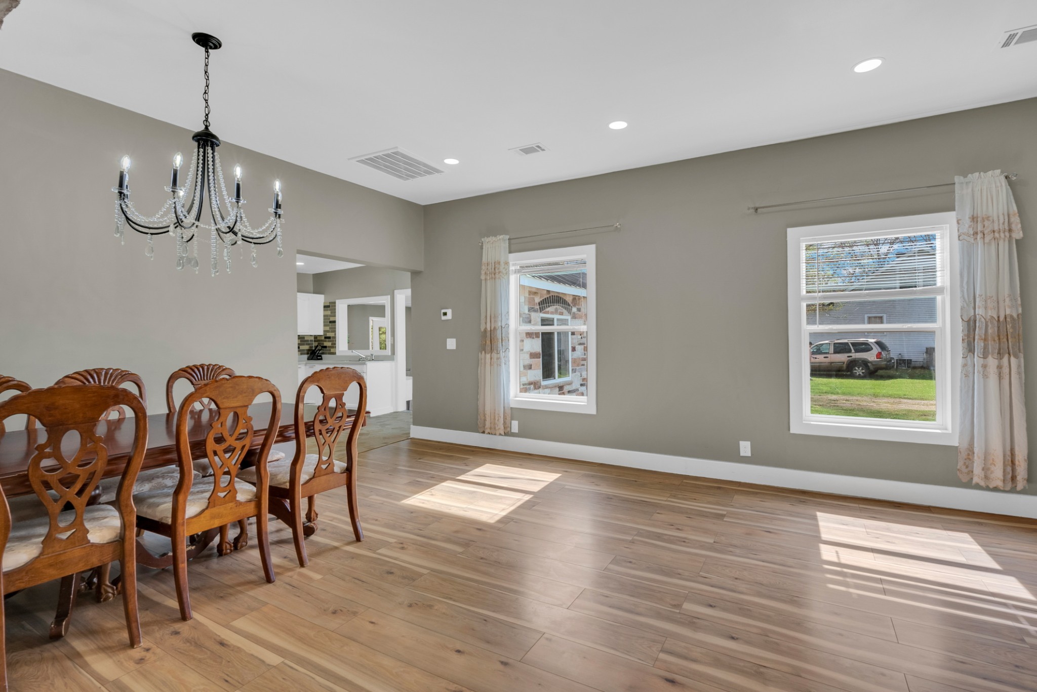 320 West King Street Morrison, TN 37357 - Photo 11 of 29 a view of a dining room with furniture window and wooden floor