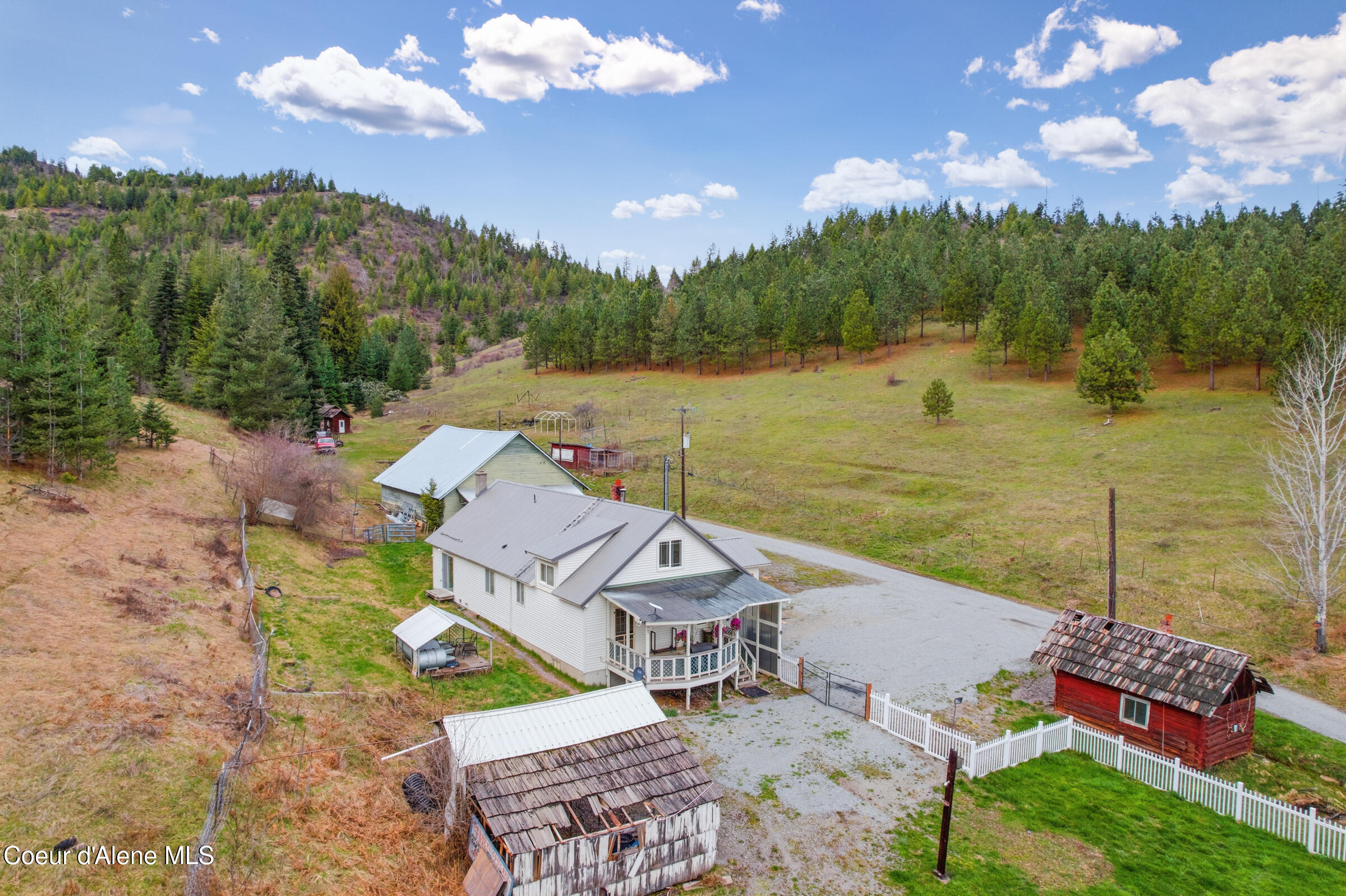 15876 South Skeel Gulch Road Cataldo, ID 83810 - Photo 4 of 64 Back of House