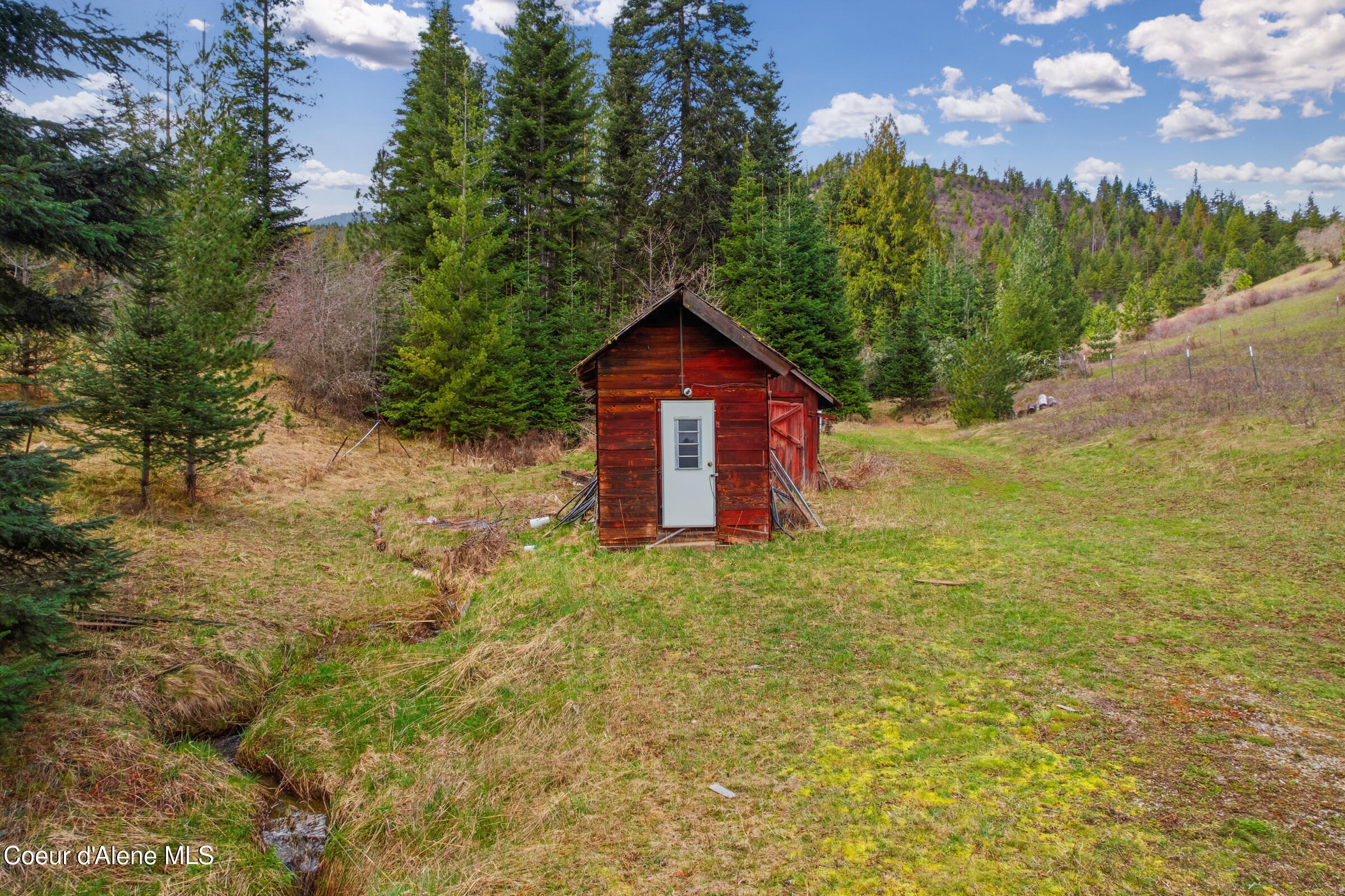 15876 South Skeel Gulch Road Cataldo, ID 83810 - Photo 44 of 64 Creek and Shed