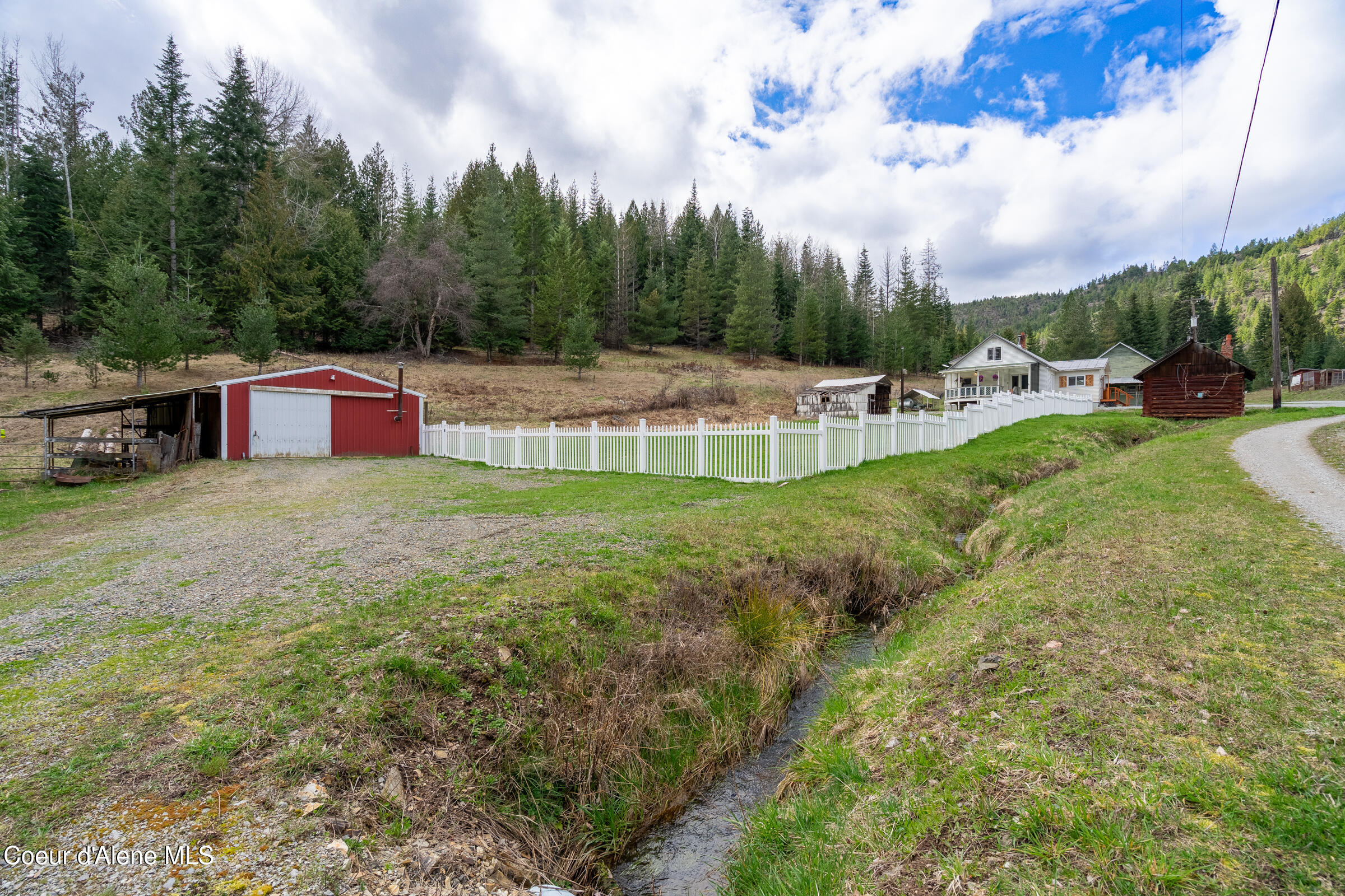 15876 South Skeel Gulch Road Cataldo, ID 83810 - Photo 7 of 64 Front Yard and Shop