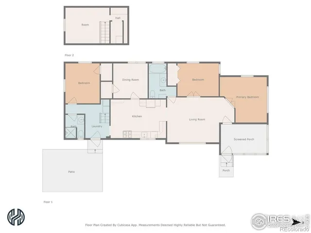 a picture of floor plan