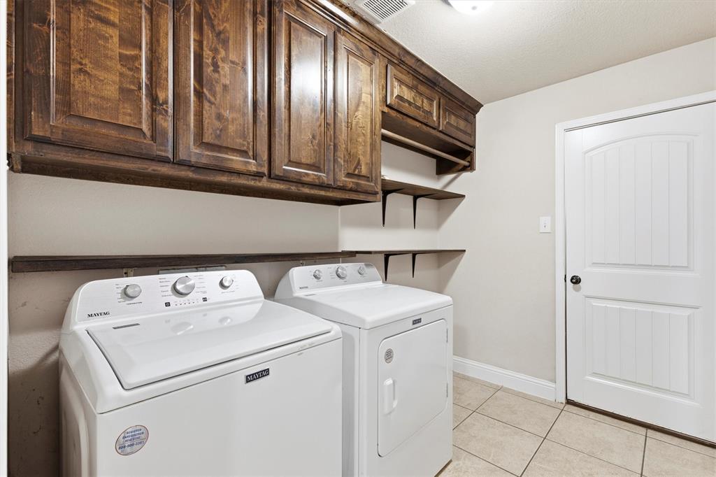 505 Water Fall Lane Nevada, TX 75173 - Photo 28 of 36 a utility room with dryer and washer
