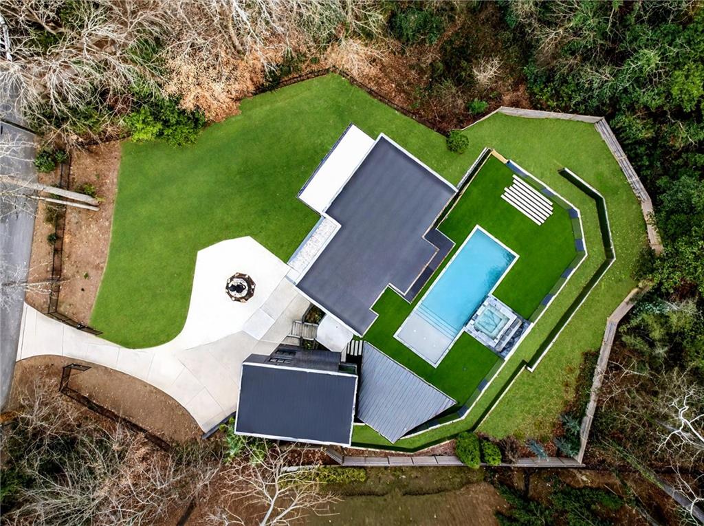 345 Pinecrest Road Northeast Atlanta, GA 30342 - Photo 8 of 70 an aerial view of a house