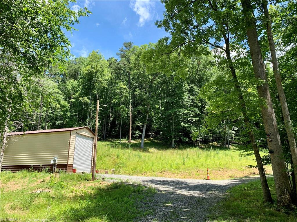 1665 Mission Road Danbury, NC 27016 - Photo 20 of 50 on lot, looking up driveway at RV garage