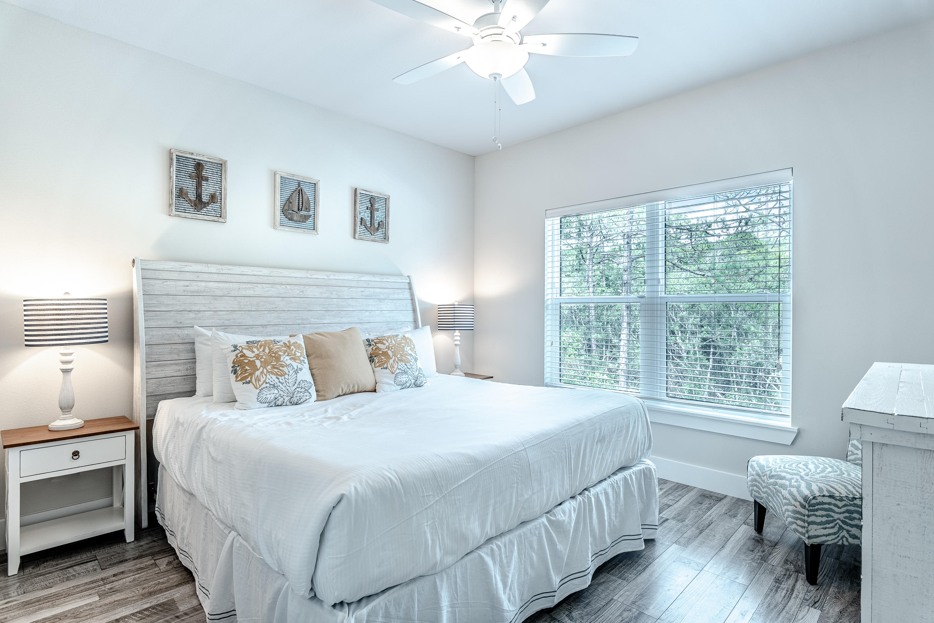 109 Santa Clara Street Santa Rosa Beach, FL 32459 - Photo 18 of 41 a bedroom with a large bed and a window