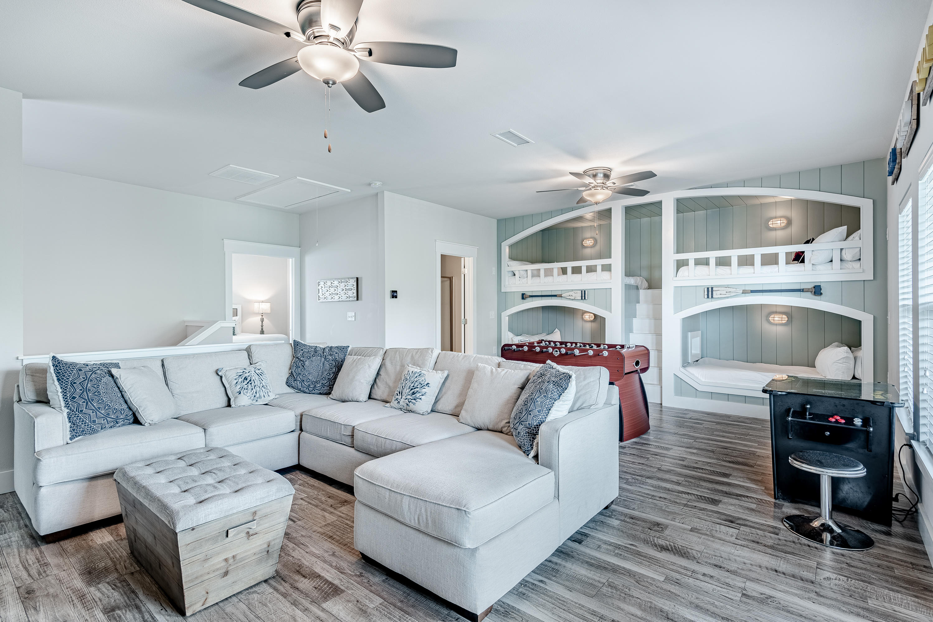109 Santa Clara Street Santa Rosa Beach, FL 32459 - Photo 21 of 41 a living room with furniture and a fireplace