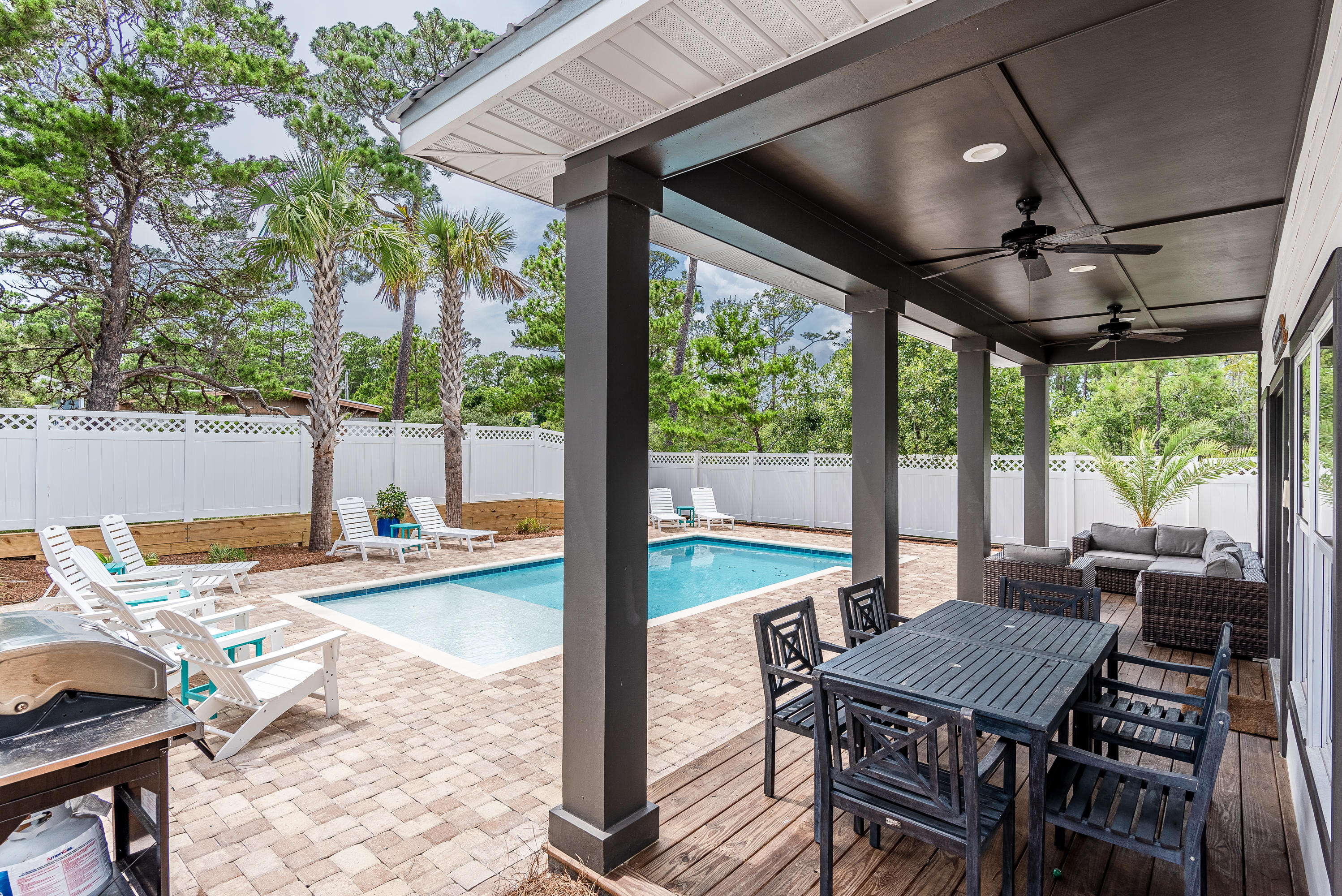 109 Santa Clara Street Santa Rosa Beach, FL 32459 - Photo 29 of 41 a view of an outdoor space with seating