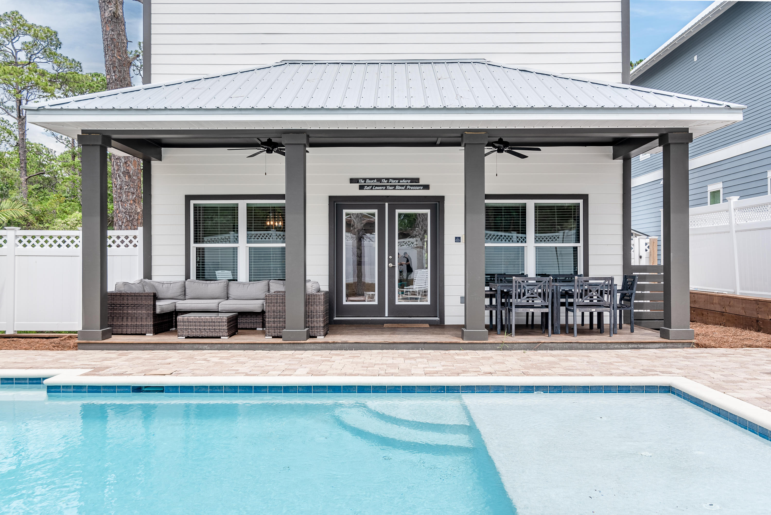 109 Santa Clara Street Santa Rosa Beach, FL 32459 - Photo 30 of 41 a house view with a outdoor seating space