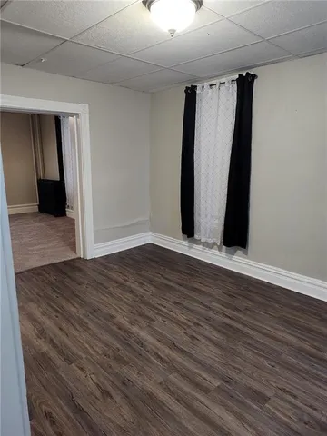 wooden floor in a gallery