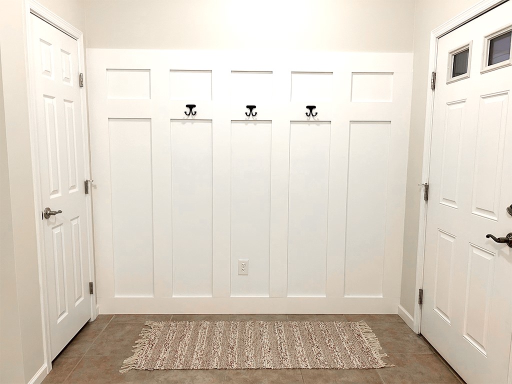 1978 Spring Ridge Drive Xenia, OH 45385 - Photo 6 of 44 This organized entry features wainscoting and convenient hooks, perfect for welcoming guests home.