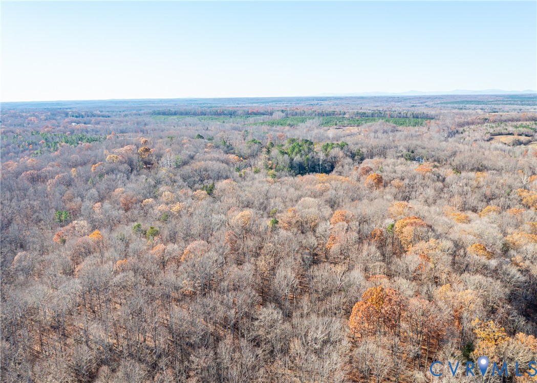 176 Ampthill Road Cartersville, VA 23027 - Photo 17 of 22 an aerial view of house with yard and mountain view in back