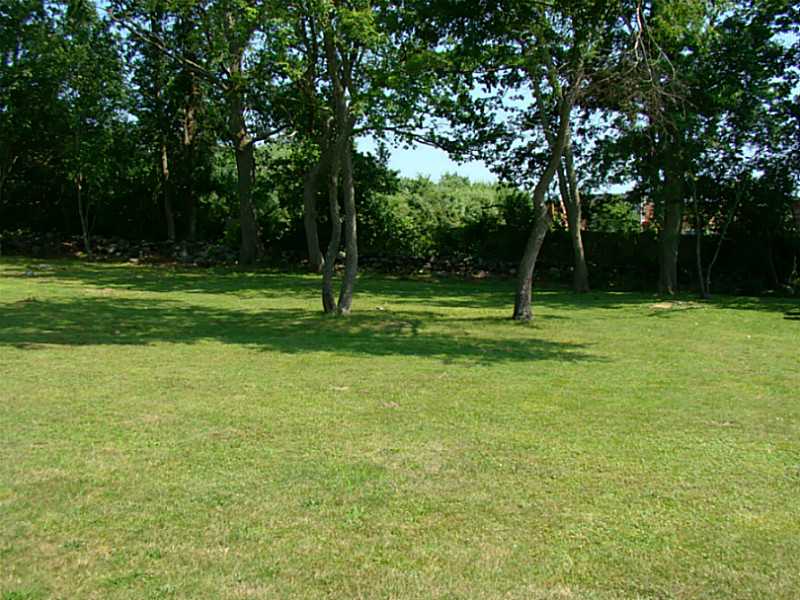 23 Buck Road Middletown, RI 02842 - Photo 3 of 21 Yard/Garden. Lovely 1/2 Lot with Stone wall border in back.