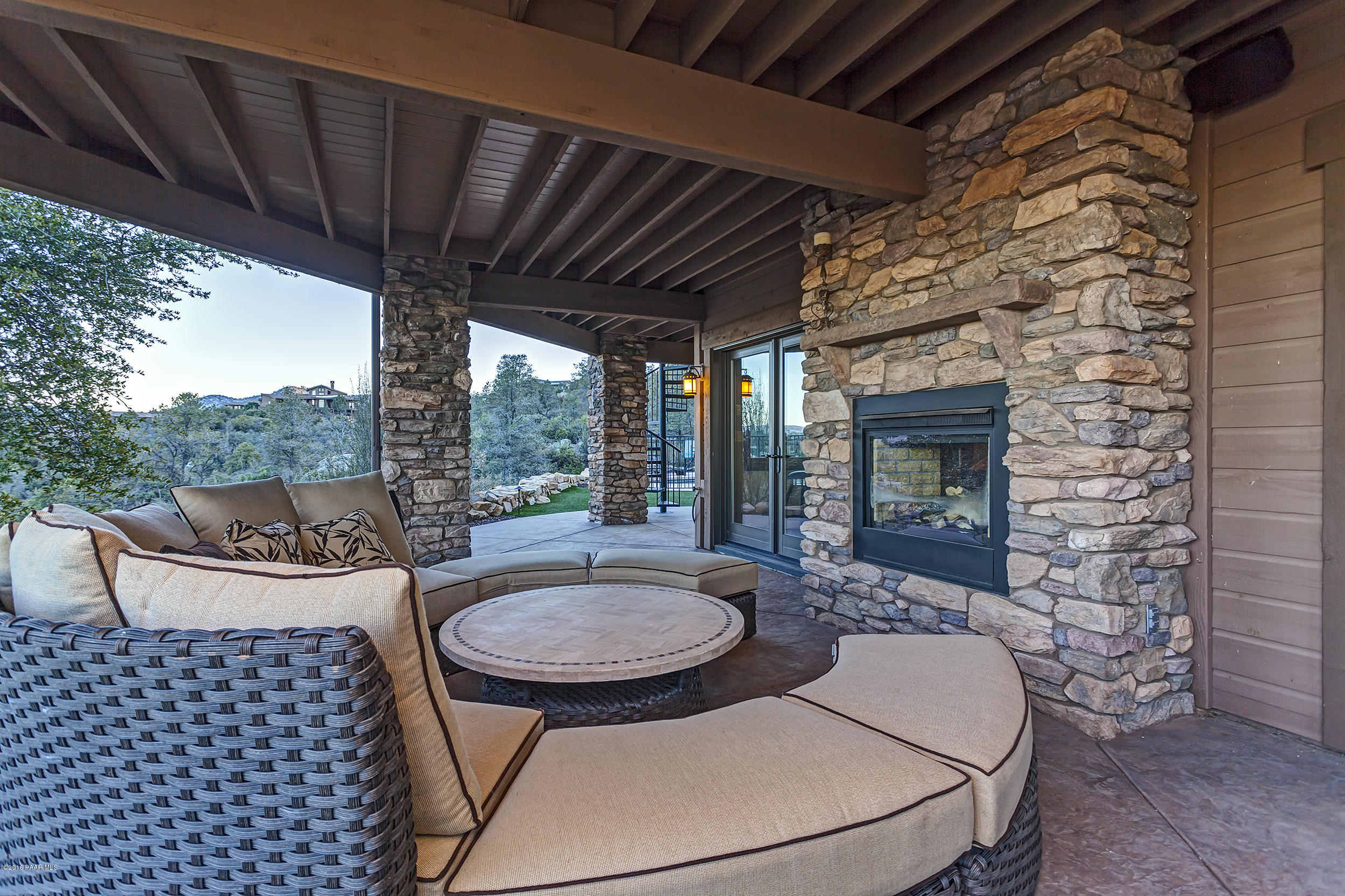 2188 Forest Mountain Road Prescott, AZ 86303 - Photo 45 of 51 Downstairs Patio