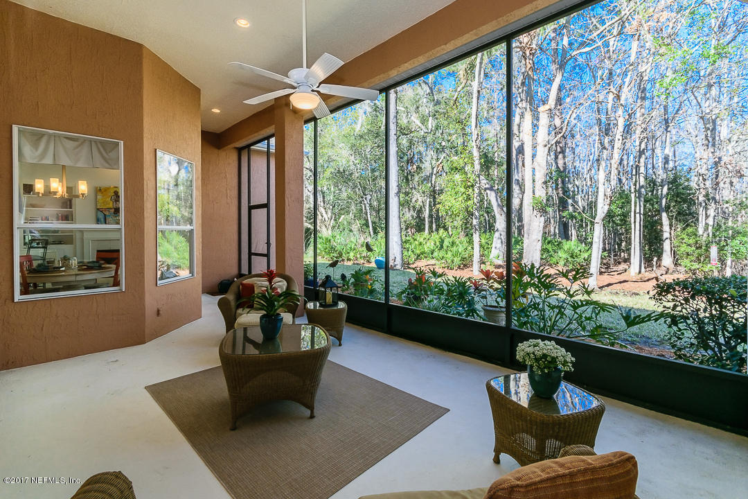 321 South Mill View Way Ponte Vedra Beach, FL 32082 - Photo 25 of 31 Enclosed Patio2