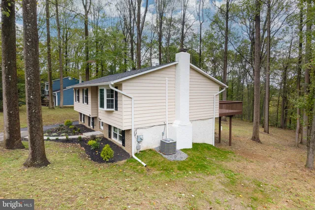 a front view of a house with a window
