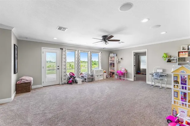 a very nice looking room with a large window