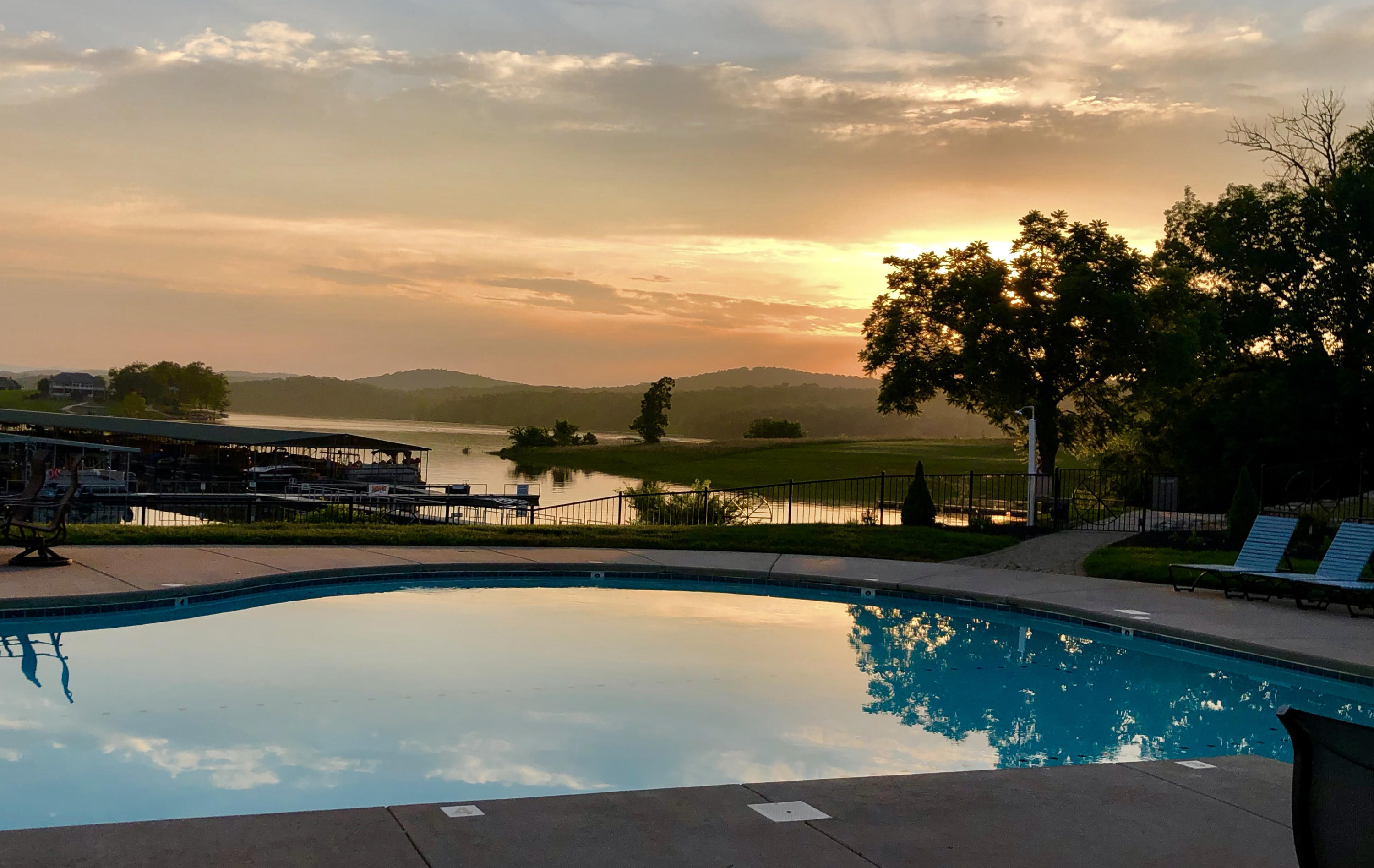 571 Russell Brothers Road Sharps Chapel, TN 37866 - Photo 14 of 36 Sunset Bay Pool Sunset