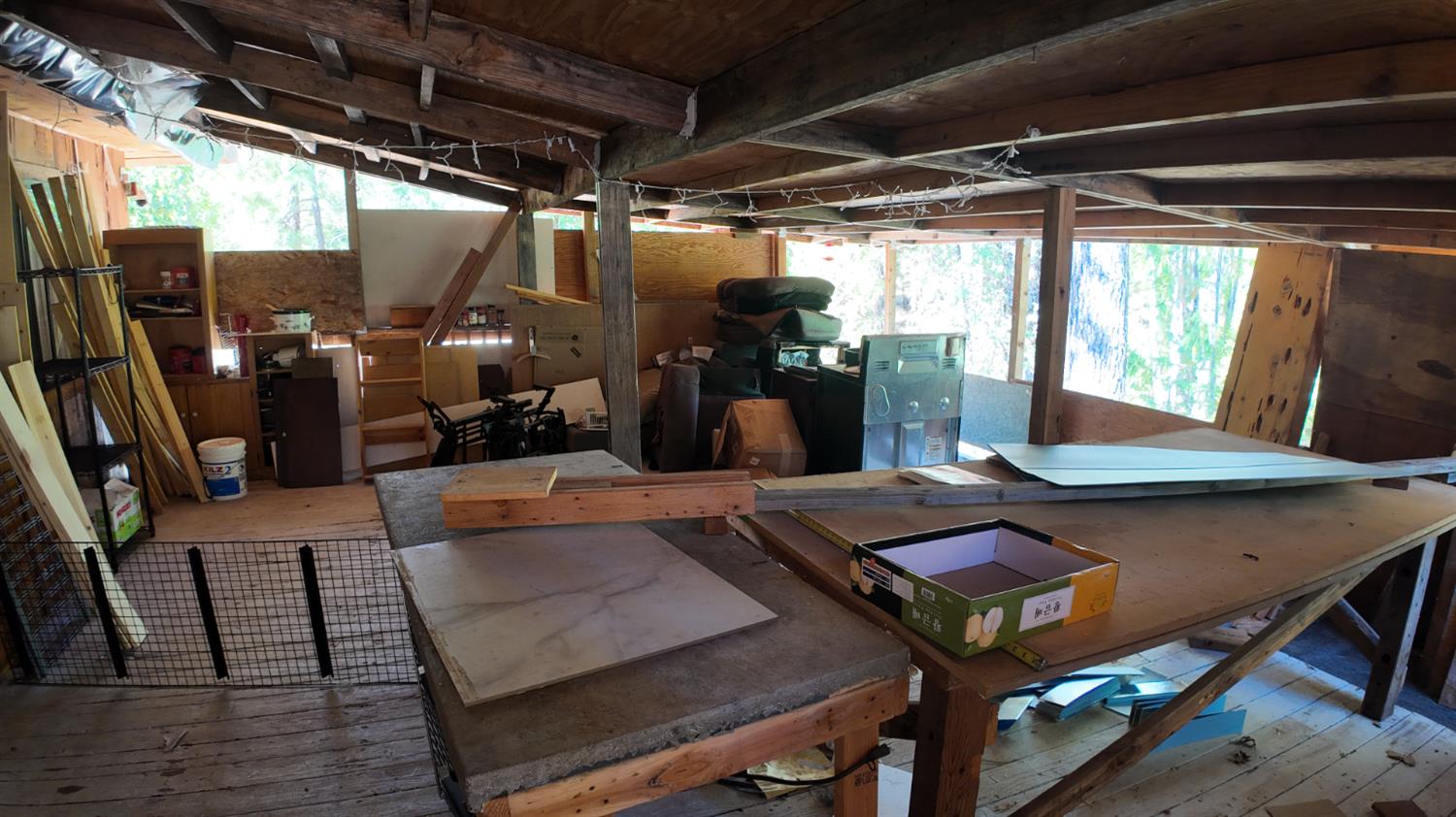 1392 Palmer Road West Point, CA 95255 - Photo 25 of 27 Covered Work Space Attached to House
