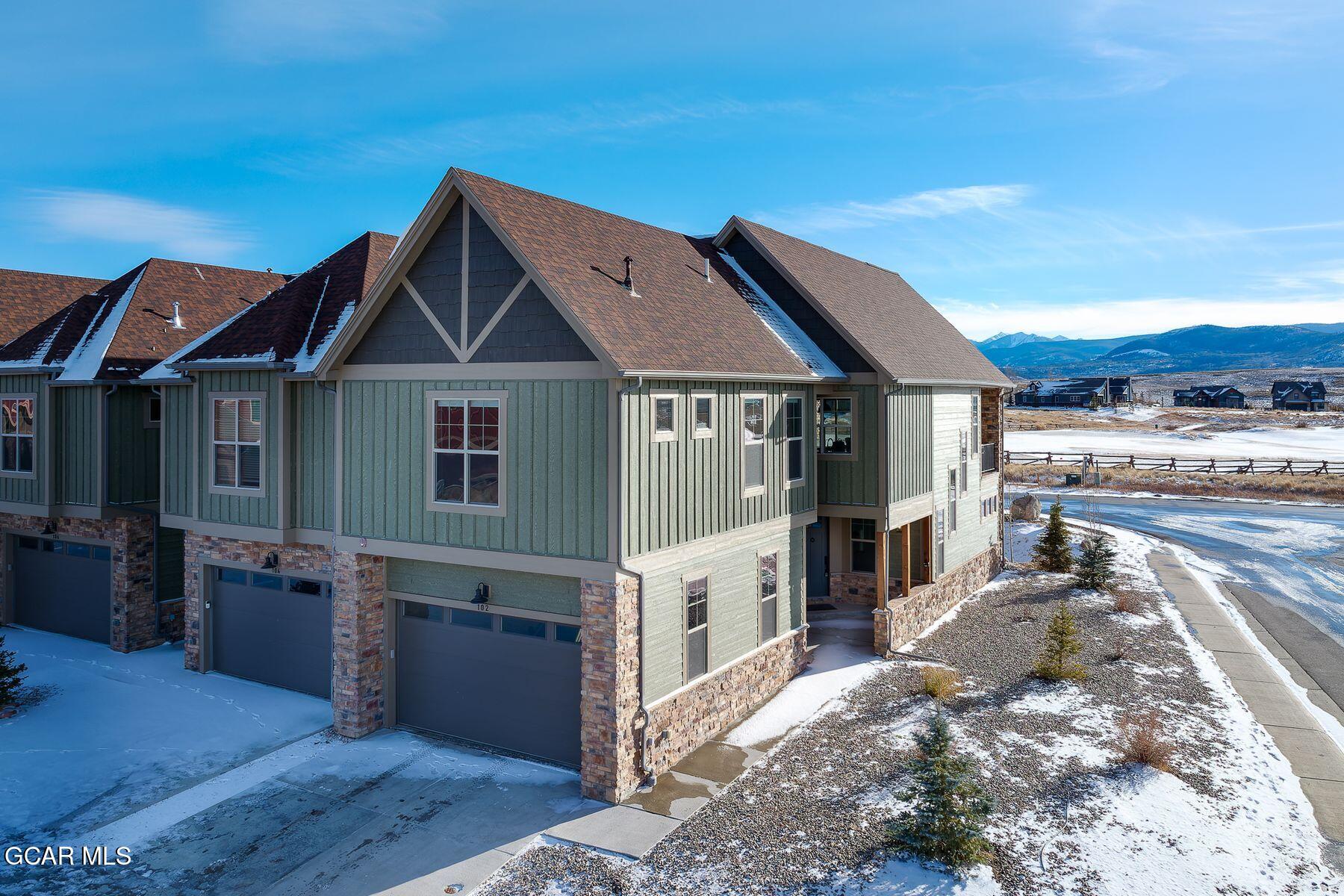 102 Eagle Ridge Drive Granby, CO 80446 - Photo 34 of 44 a view of a big house with wooden fence