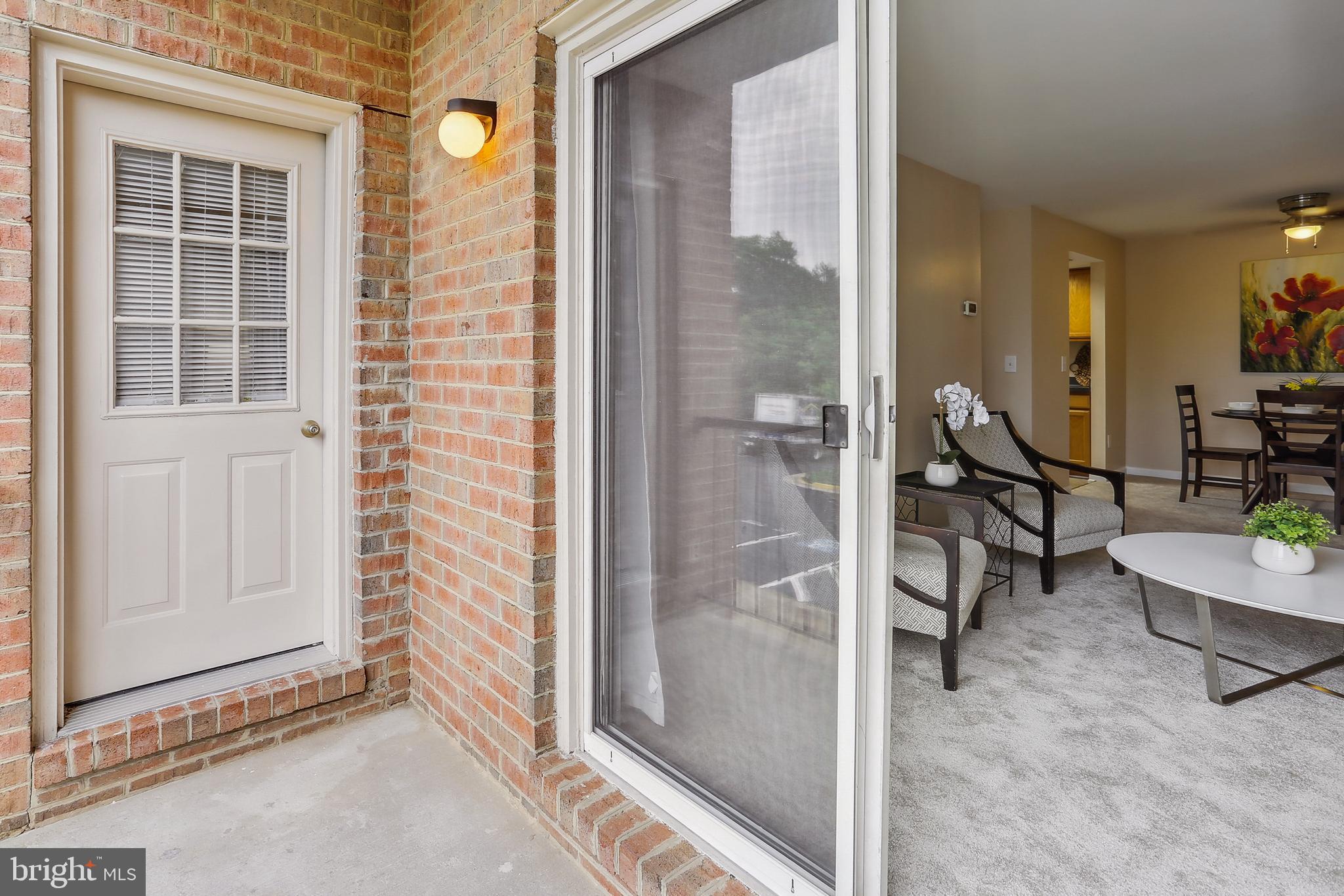 14800 Rydell Road, Unit 201 Centreville, VA 20121 - Photo 27 of 31 Two Entrances to Private Balcony