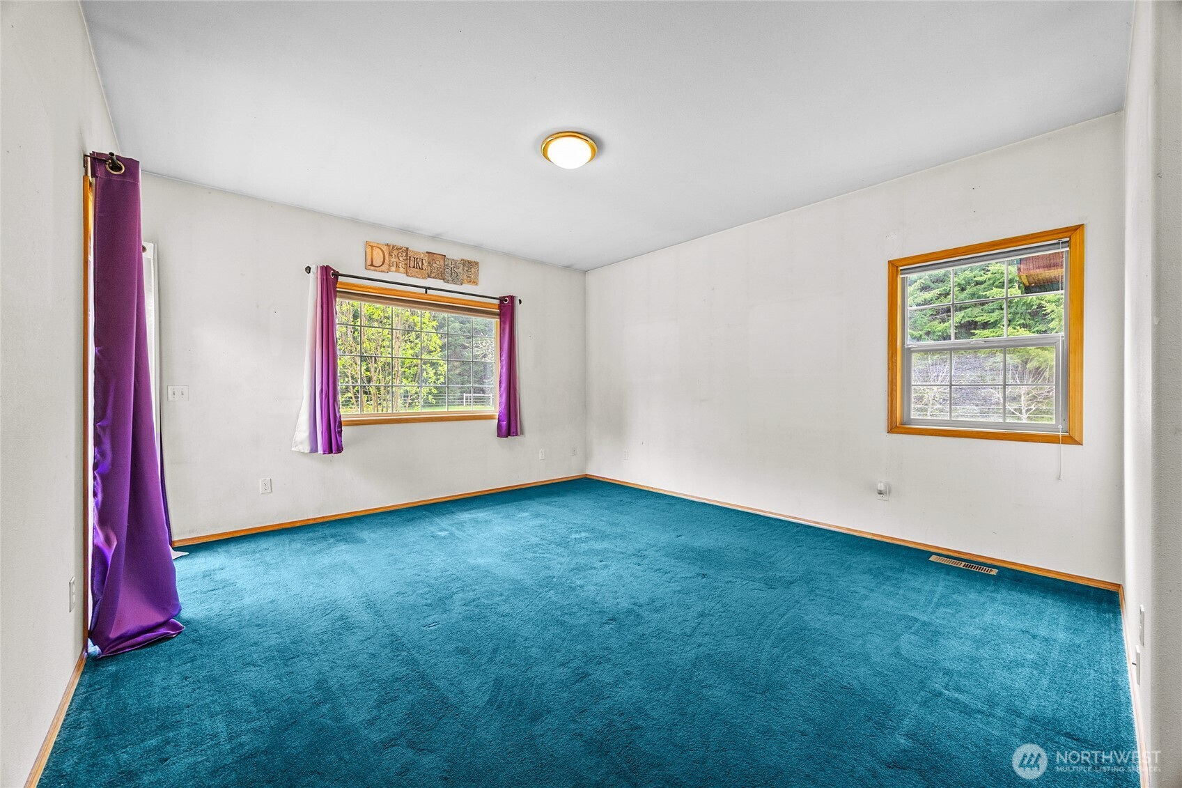 122 Ridge View Drive Randle, WA 98377 - Photo 17 of 40 a view of a room with window and carpet
