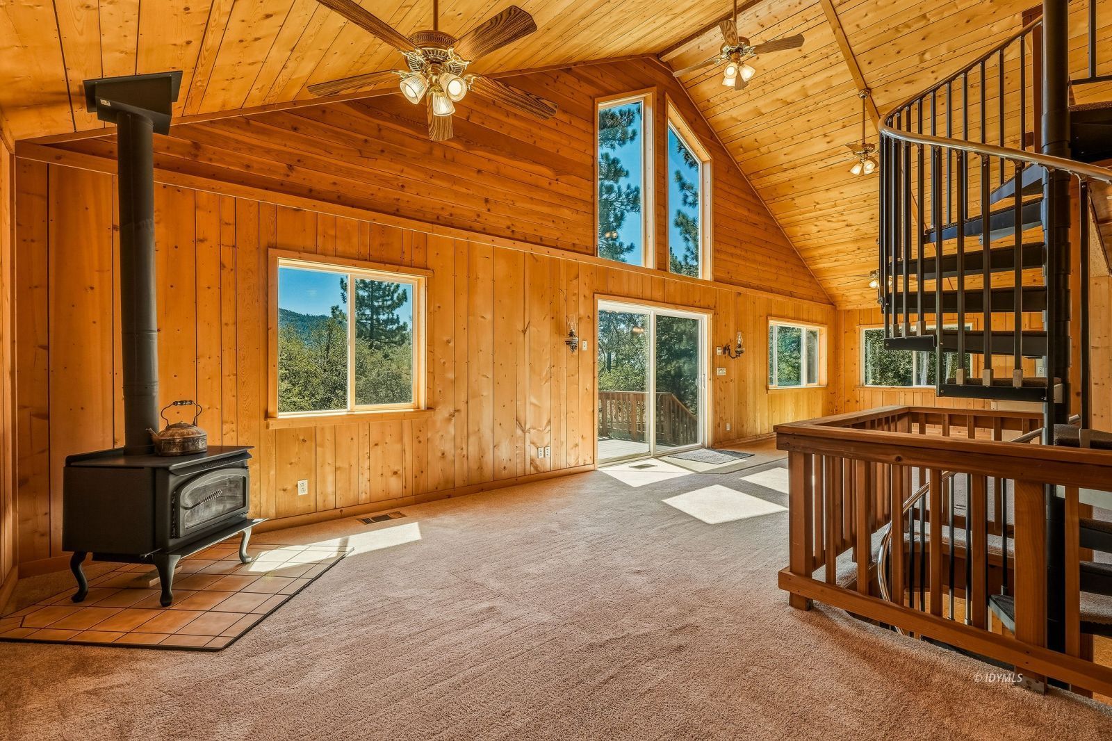 25265 Foster Lake Road Idyllwild, CA 92549 - Photo 16 of 56 Efficient wood burning fireplace
