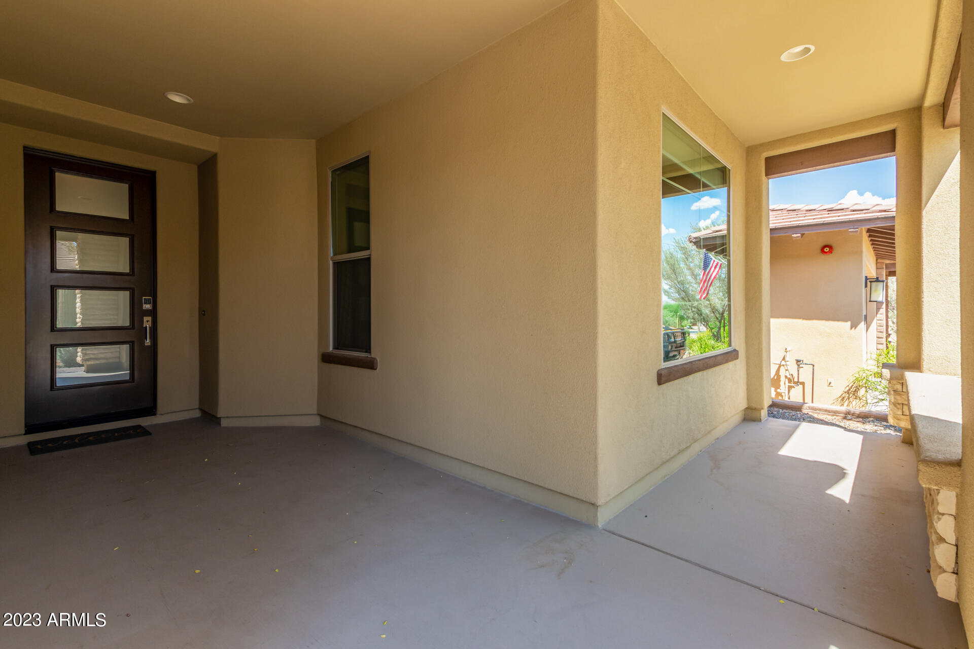 18042 East Curva De Plata Rio Verde, AZ 85263 - Photo 3 of 31 Entry and Covered Patio