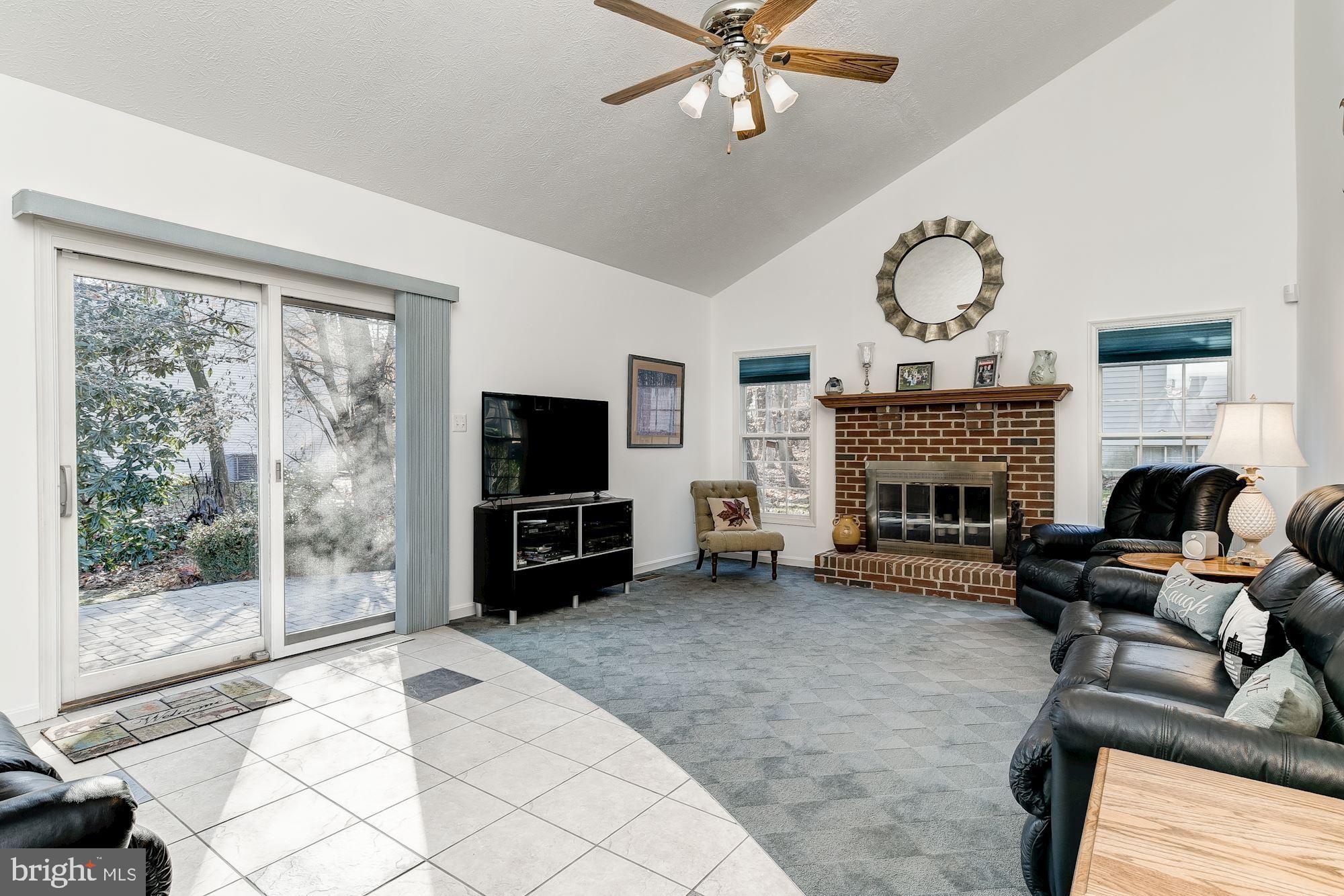 9 Oak Run Road Laurel, MD 20724 - Photo 26 of 63 Family Room off Kitchen with Access to Rear Patio