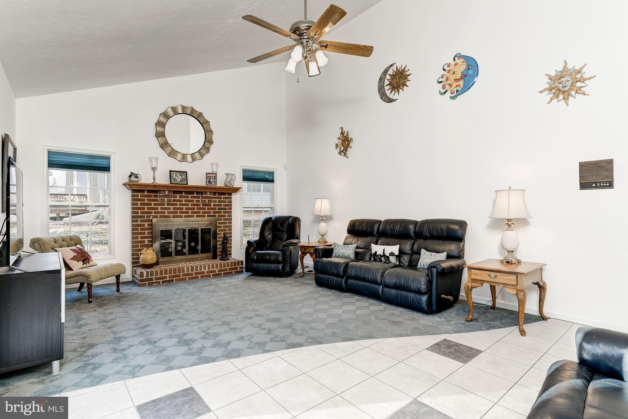 9 Oak Run Road Laurel, MD 20724 - Photo 27 of 63 Family Room with Fireplace