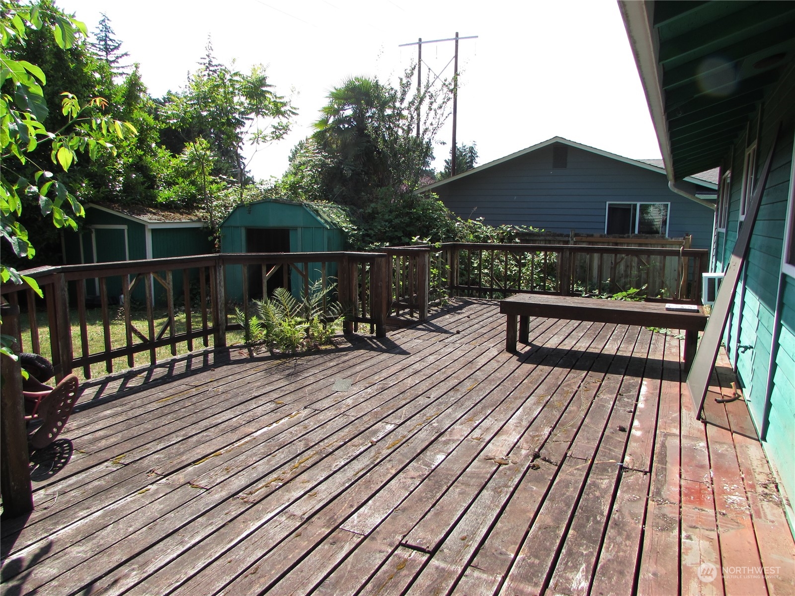 616 212th Street Southwest Bothell, WA 98021 - Photo 16 of 20 a view of a wooden deck with furniture