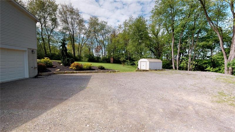 346 Hutchman Road Mars, PA 16046 - Photo 3 of 25 Look At the additional Parking Space! With more Parking at the Detached Garage! Shed and a OutHouse Garden Shed Too!