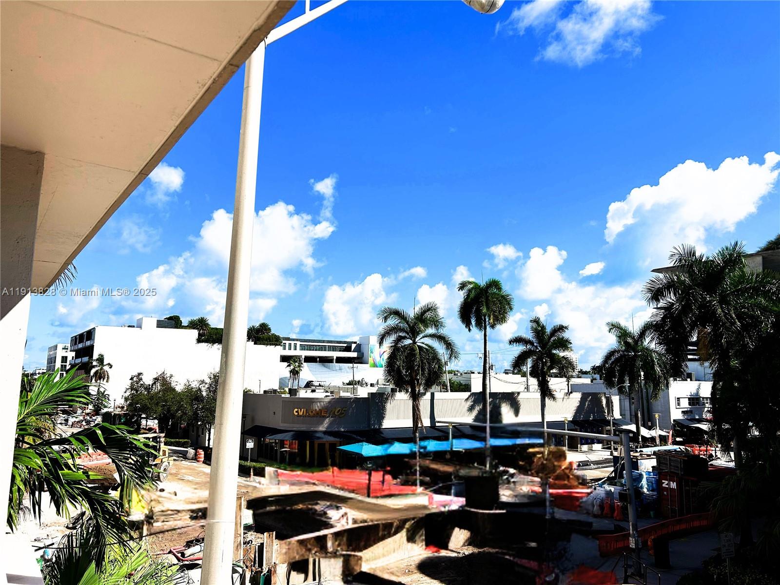 1300 Lincoln Road, Unit A301 Miami Beach, FL 33139 - Photo 3 of 13 a view of a balcony with potted plants