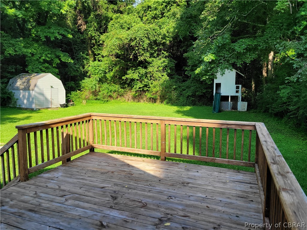 2556 Low Ground Road Hayes, VA 23072 - Photo 14 of 17 Deck