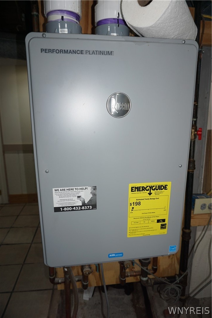4835 Harlem Road Amherst, NY 14226 - Photo 27 of 31 Tankless hot water heater.