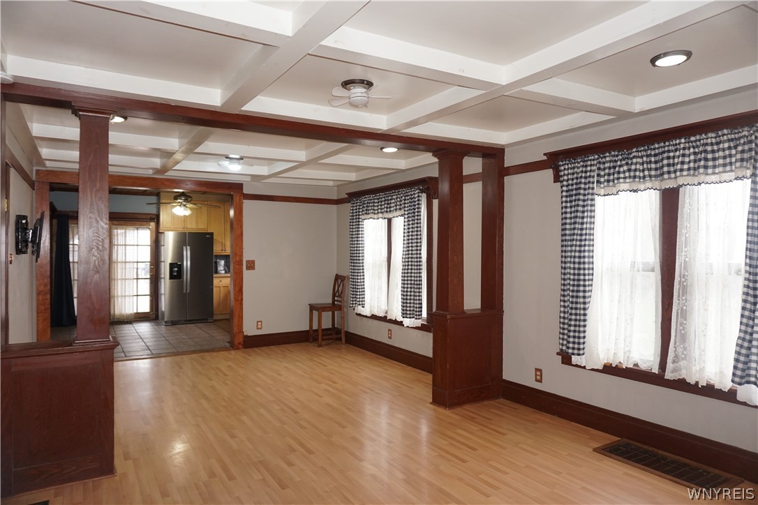 4835 Harlem Road Amherst, NY 14226 - Photo 7 of 31 Beautiful natural woodwork in the Living Rm/Dining