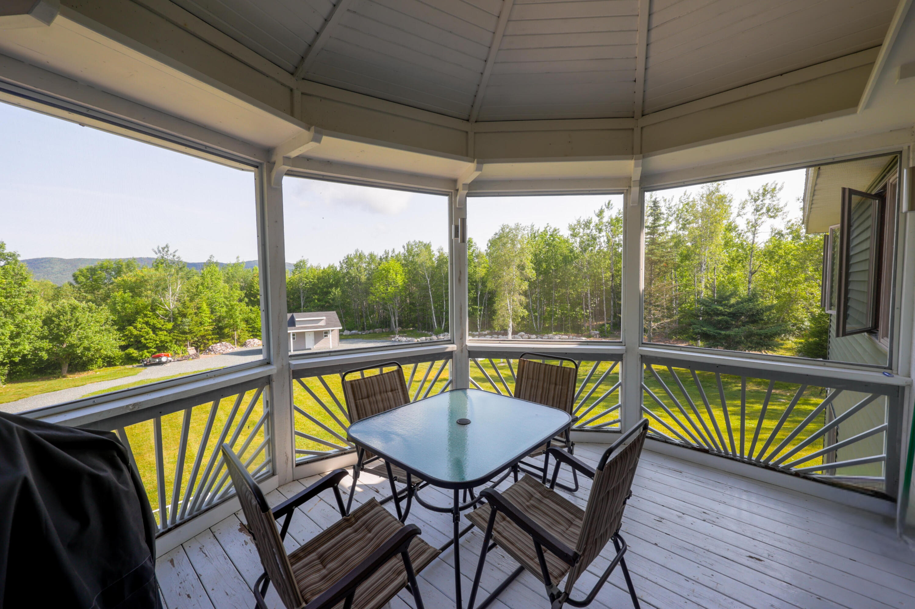1132 Tunk Lake Road Sullivan, ME 04664 - Photo 19 of 26 Back Deck