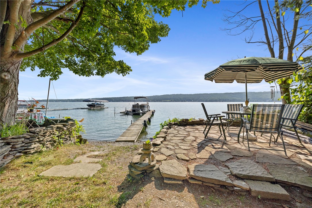5317 West Lake Road Geneseo, NY 14454 - Photo 9 of 50 BEAUTIFUL 78' LAKE LEVEL WATERFRONT WITH SHALE BEA