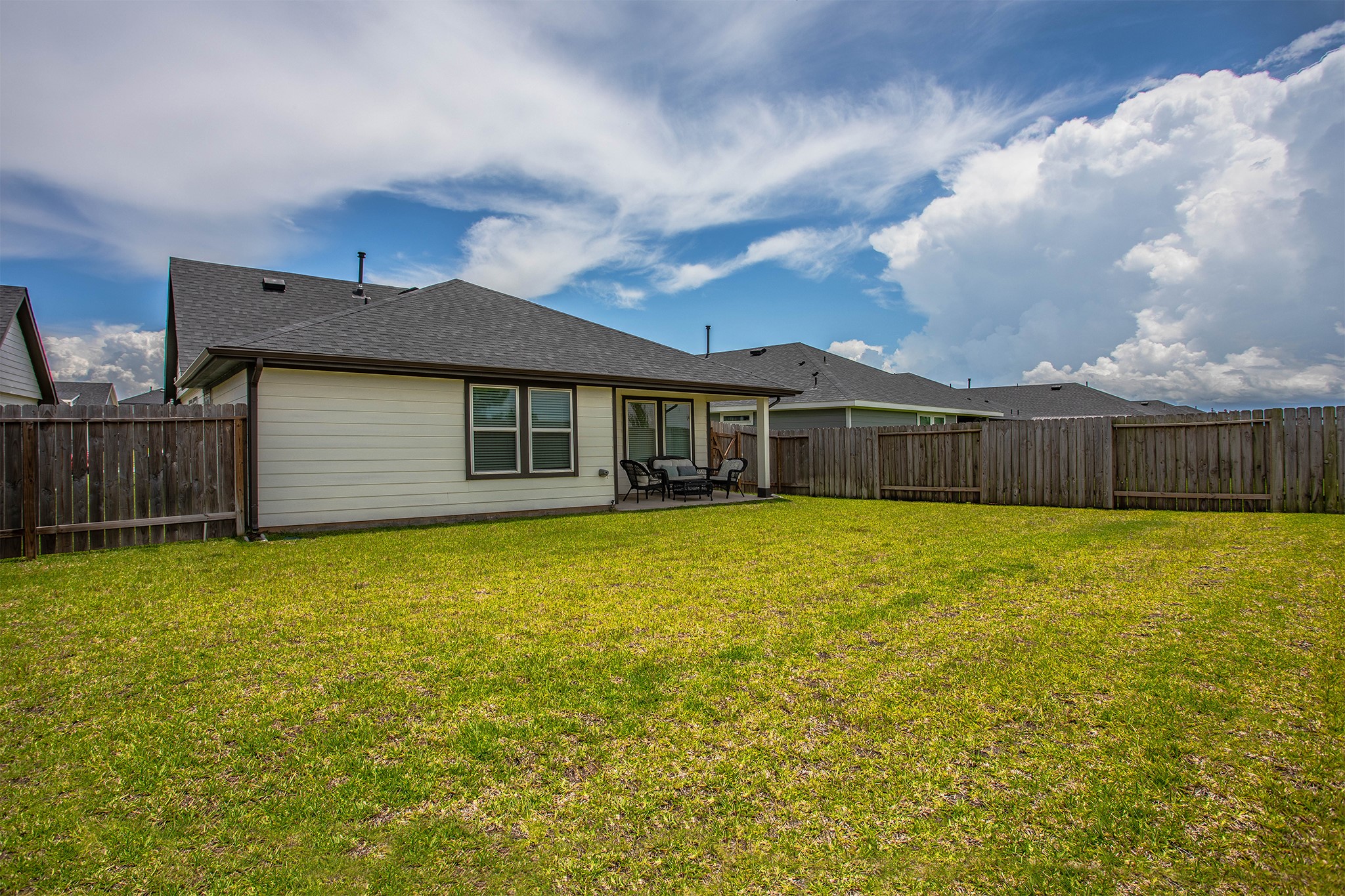 31810 Whittis Hill Way Fulshear, TX 77441 - Photo 20 of 23 Another look at the blue Texas skies and your future green space.