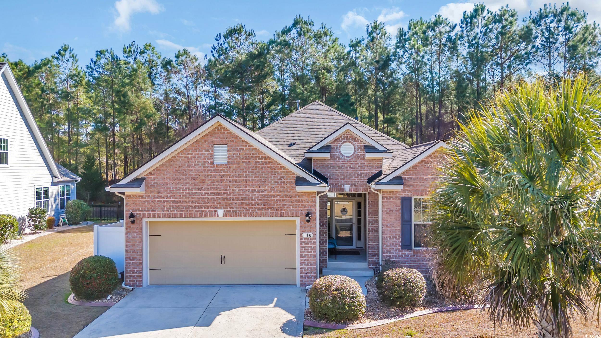 110 Summerlight Drive Murrells Inlet, SC 29576 - Photo 1 of 40 View of front facade featuring a garage