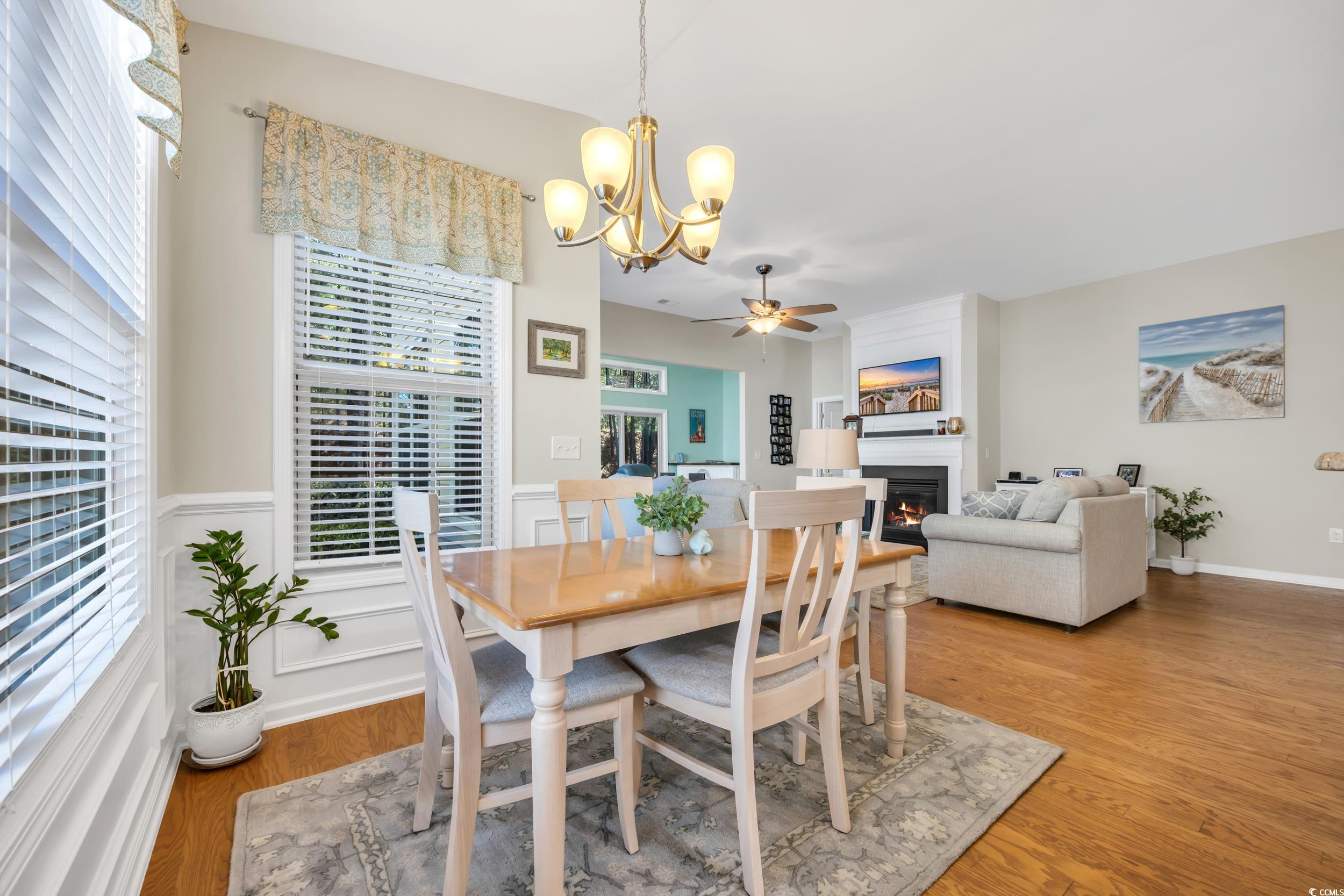 110 Summerlight Drive Murrells Inlet, SC 29576 - Photo 16 of 40 Dining room with hardwood / wood-style floors and